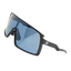 Forza Polarized Sunglasses - Black/Blue Anti-Reflective Lenses - Korvel