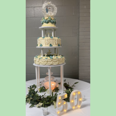Elegant 12.5" High Water Fountain for Cakes