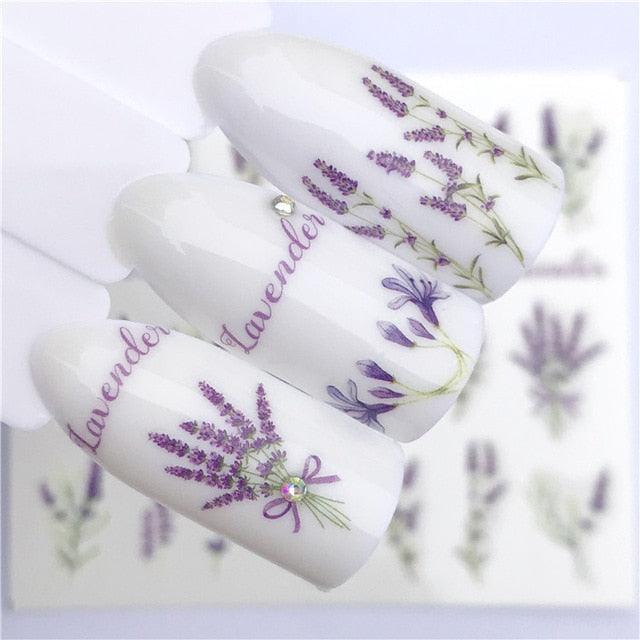 3D Heart & Star Nail Art Stickers - Glittery Adhesive Decorations for Stunning Manicures - Korvel