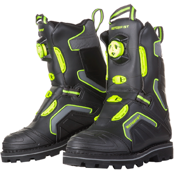 Motorfist Stomper Boa Snowmobile Boots - Size 8