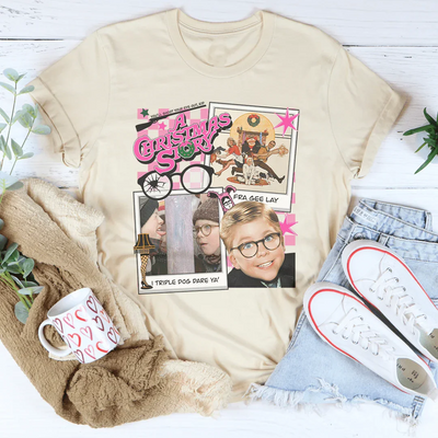 Camiseta con historia de Navidad