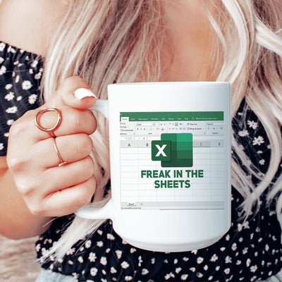 Freak In The Sheets Mug - 15 oz Ceramic Drinkware