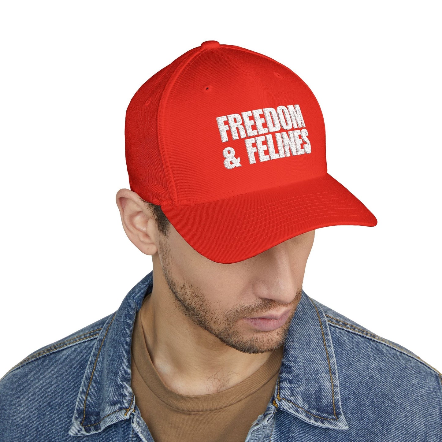 Gorra Bordada Camo Freedom & Felines