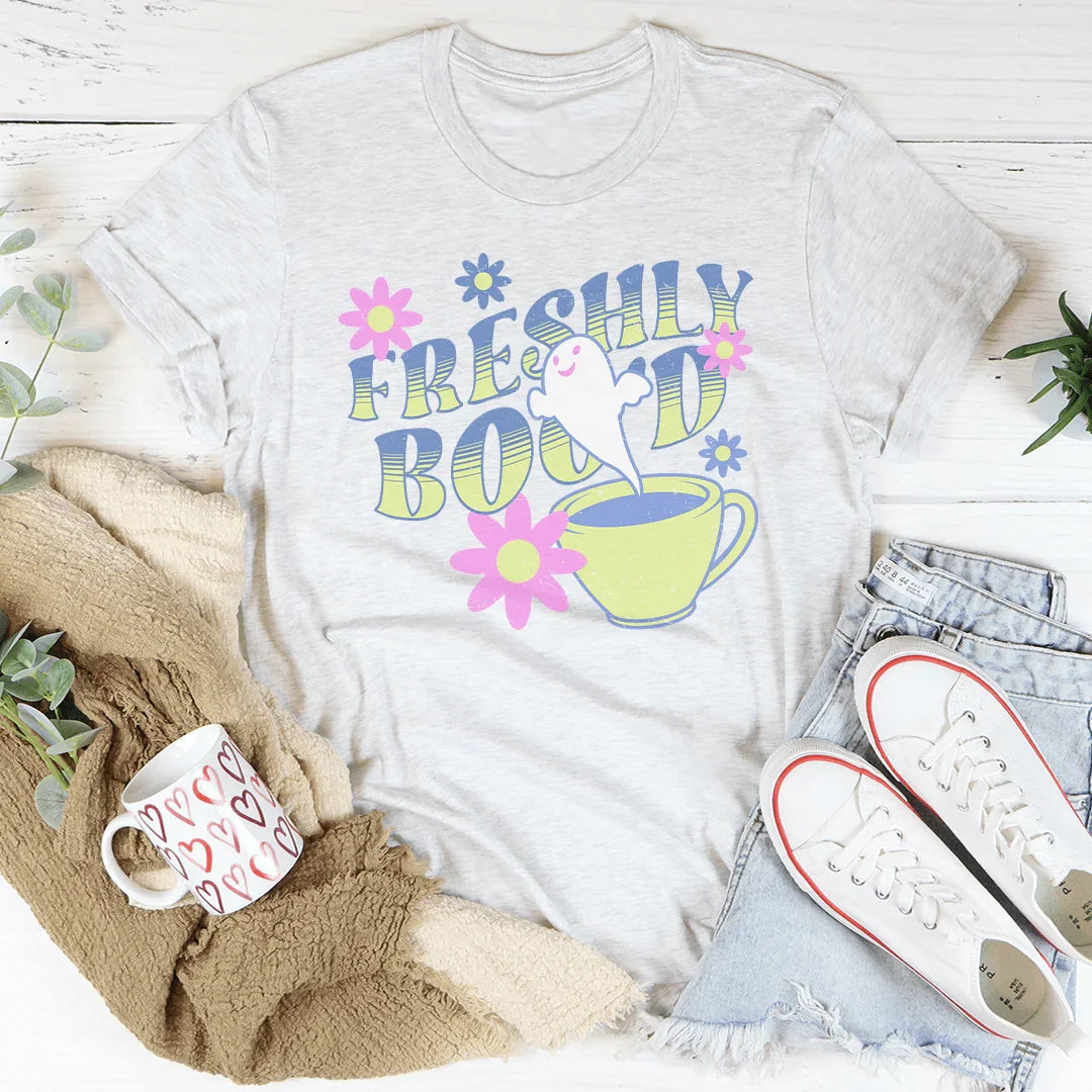 Camiseta de café recién hecho