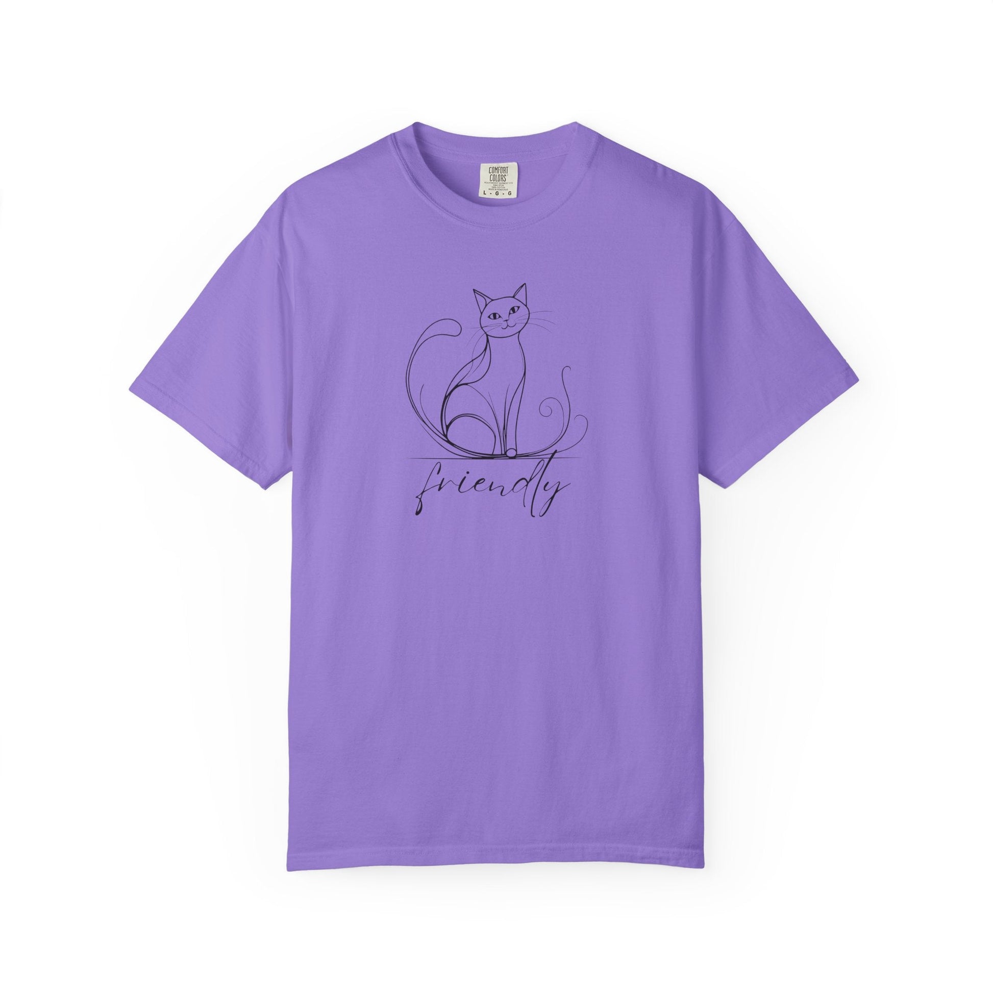 Charming Cat Enthusiast Unisex Vintage T-Shirt - Korvel