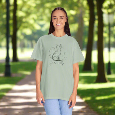 Charming Cat Enthusiast Unisex Vintage T-Shirt - Korvel