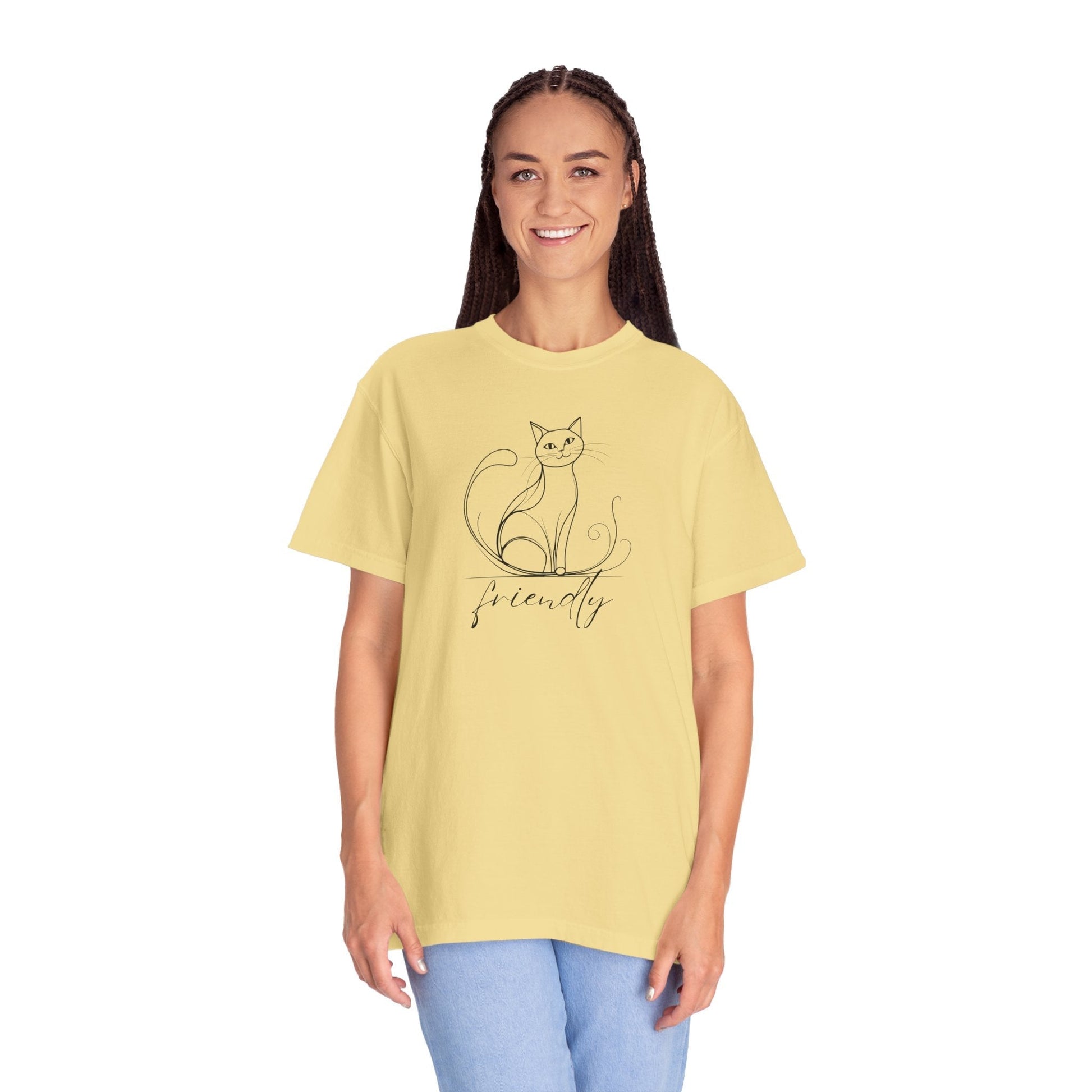 Charming Cat Enthusiast Unisex Vintage T-Shirt - Korvel