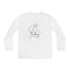 Camiseta de Manga Larga Juvenil Gato Amistoso