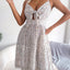 Robe Mini à Bretelles Spaghetti à Fleurs Ditsy Frill