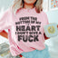 Camiseta Desde Lo Más Profundo de Mi Corazón