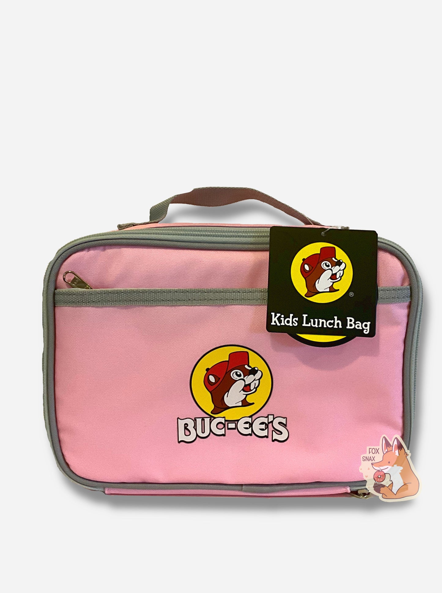 Boîte à lunch pour enfants Buc-ee's - Design isolé rose