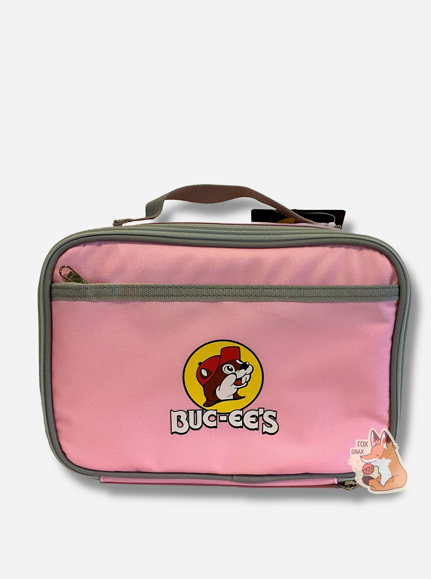 Boîte à lunch pour enfants Buc-ee's - Design isolé rose