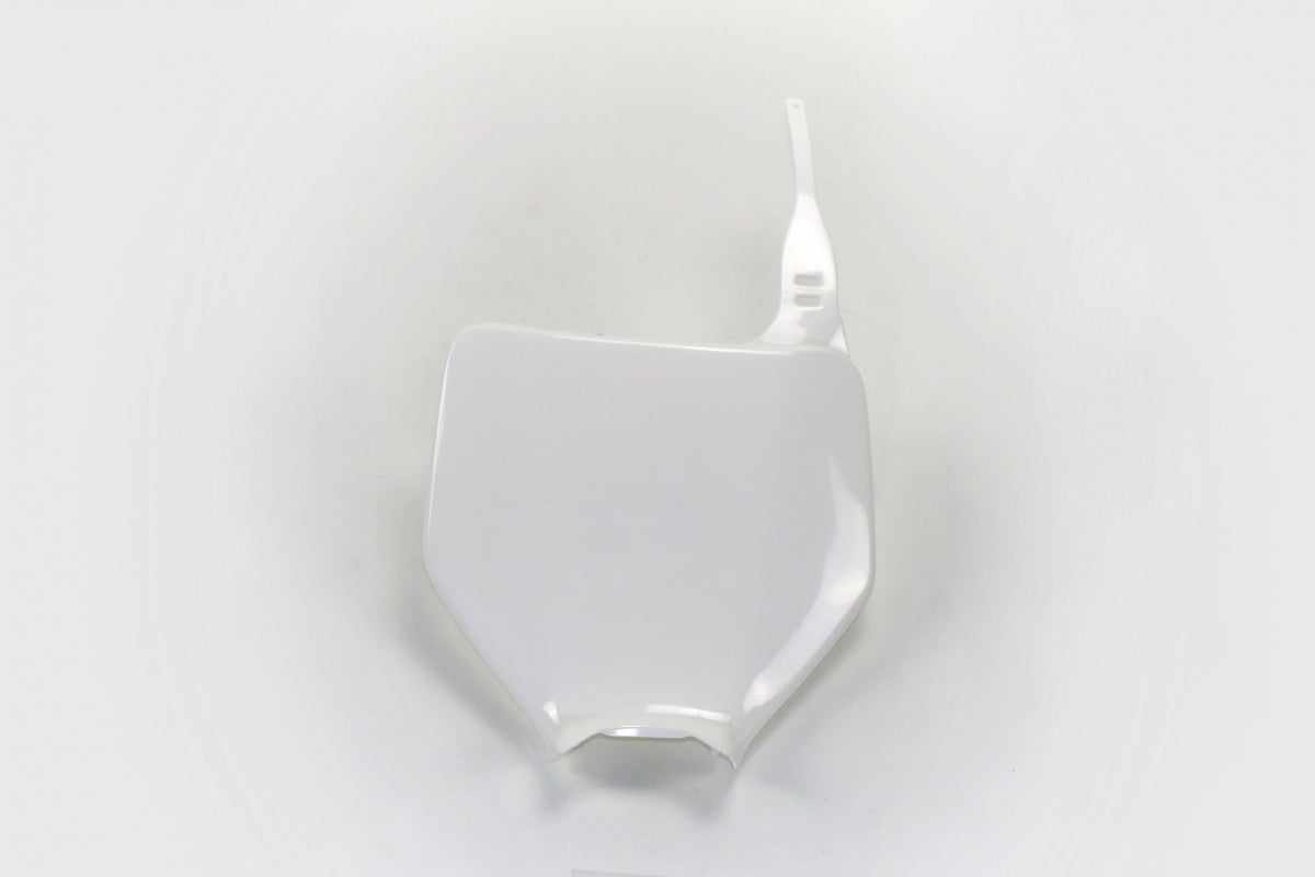 Placa de Número Frontal Blanca Premium para la Serie Kawasaki KX