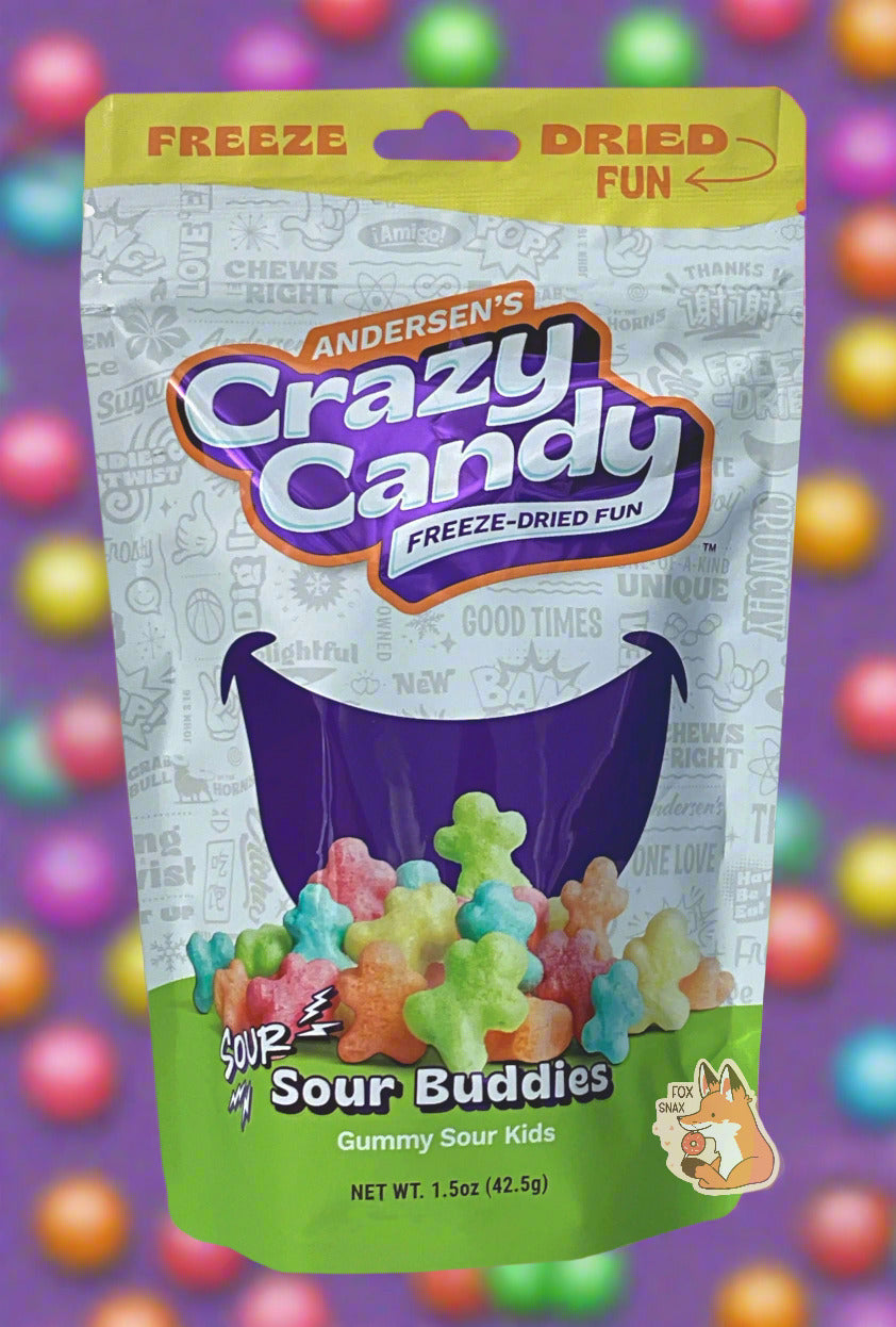 Sour Buddies d'Andersen - Bonbons Lyophilisés