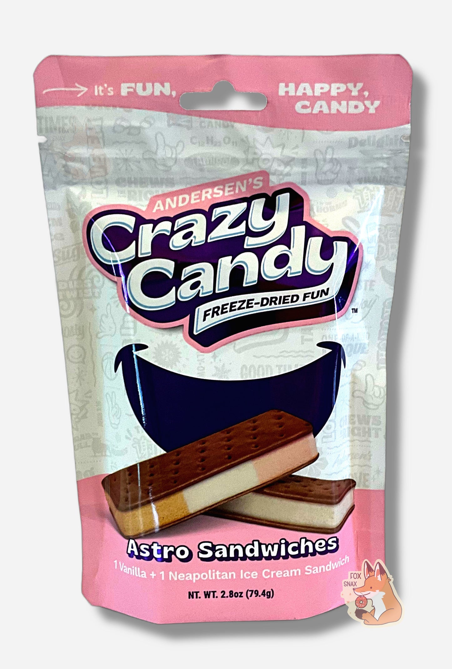 Andersen's Astro Sandwiches - Freeze-Dried Ice Cream Treats