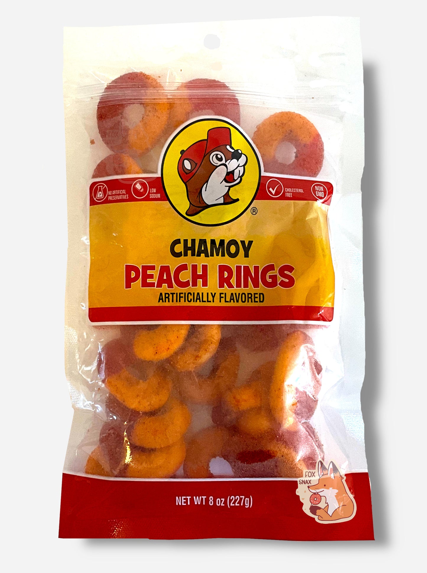 Buc-ee's Chamoy Peach Rings - Sweet & Spicy Treats