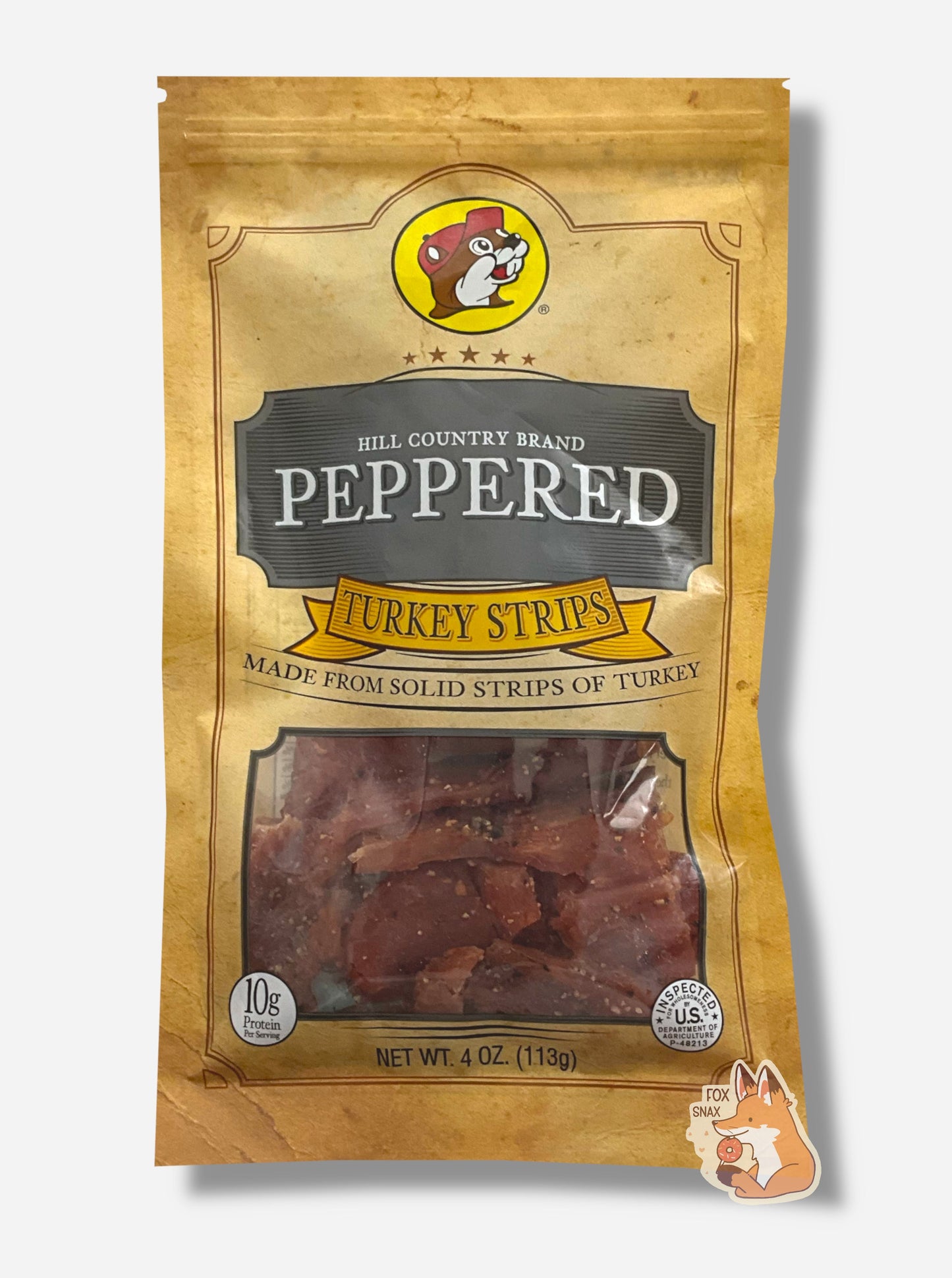 Buc-ee's Hill Country Peppered Turkey Strips