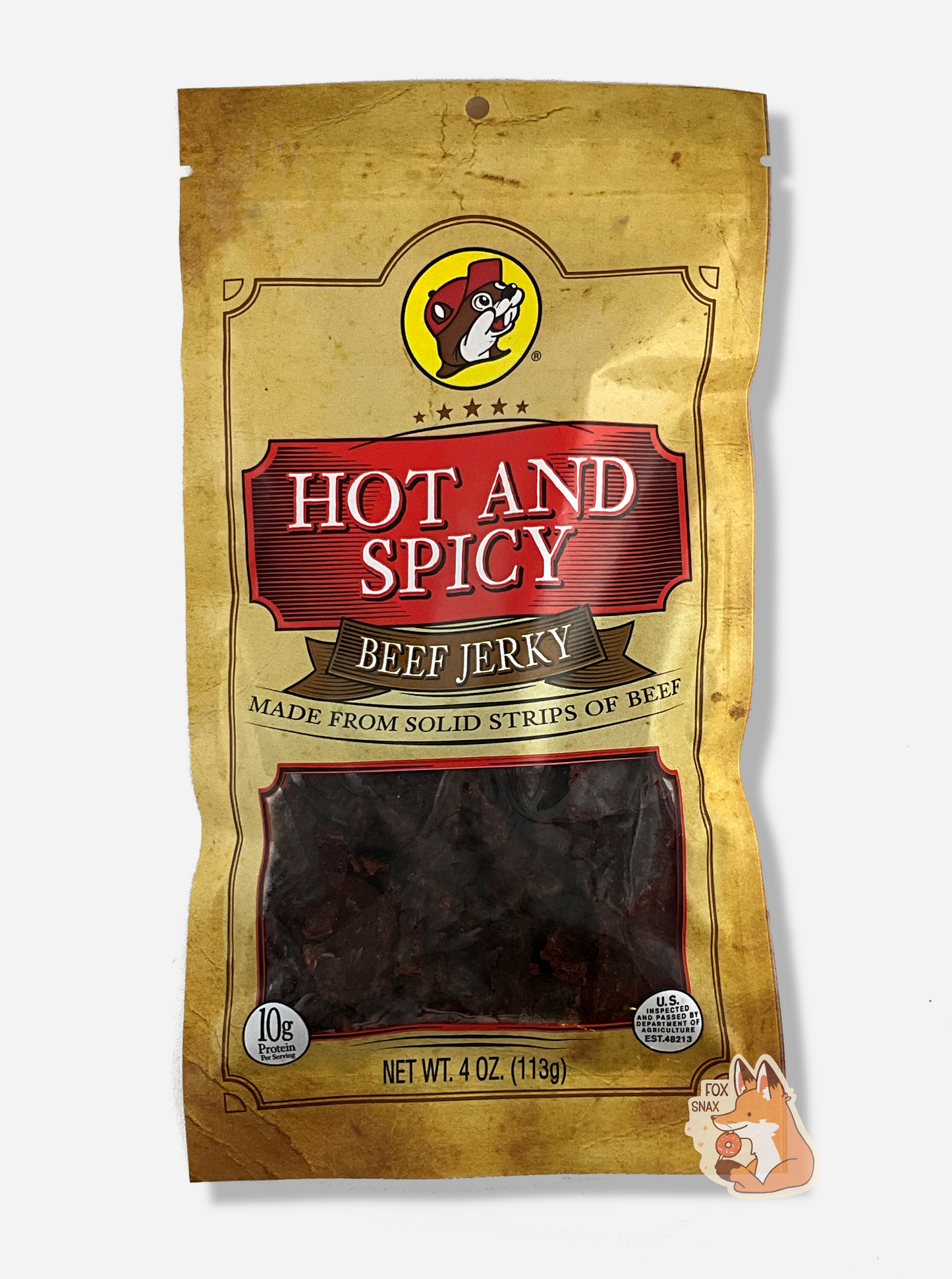 Buc-ee's Bœuf Jerky Épicé