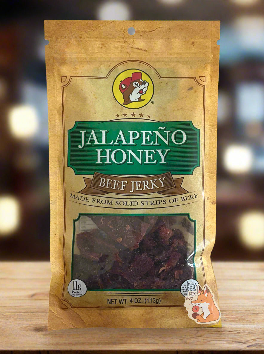 Buc-ee's Jerky au miel et jalapeño