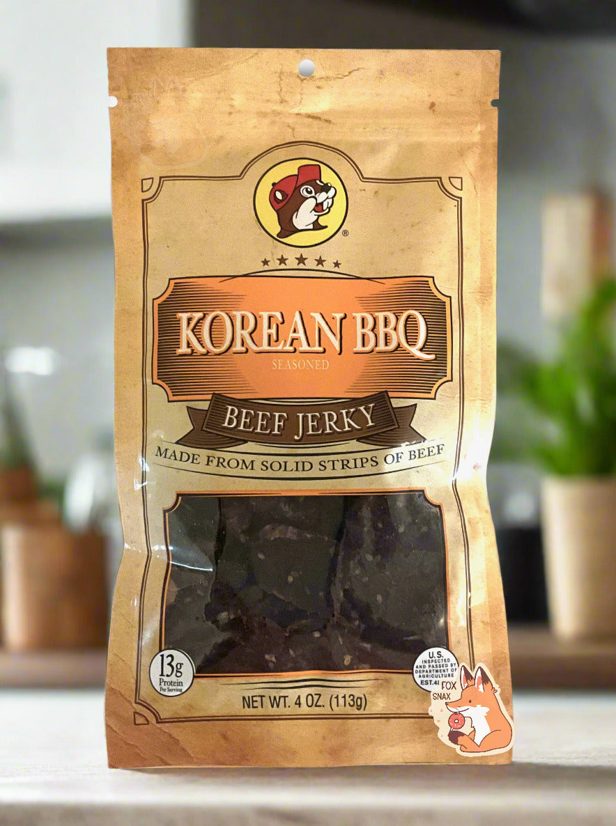 Buc-ee's Korean BBQ Beef Jerky - 4 oz