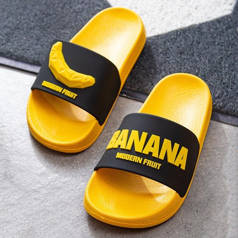 Chaussons Femmes Fruit Home - Sandales d'Été Douces Antidérapantes