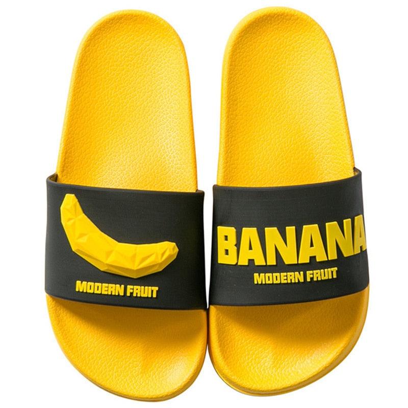 Chaussons Femmes Fruit Home - Sandales d'Été Douces Antidérapantes