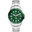 Reloj de buceo para hombres Fossil - Diseño de acero inoxidable premium