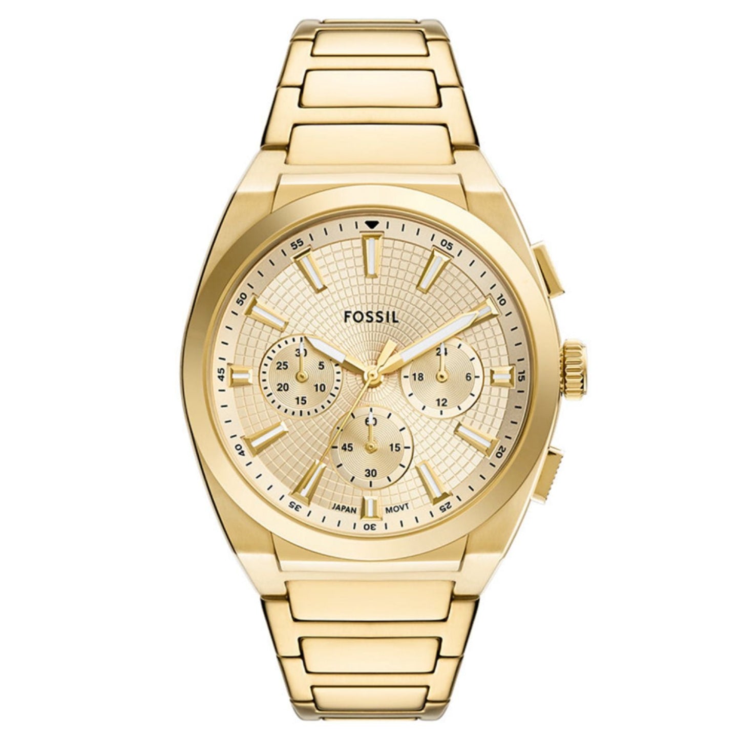 Reloj Fossil para Hombre Everett - Esfera Dorada Premium