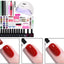 Complete Gel Nail Polish Set with UV Lamp