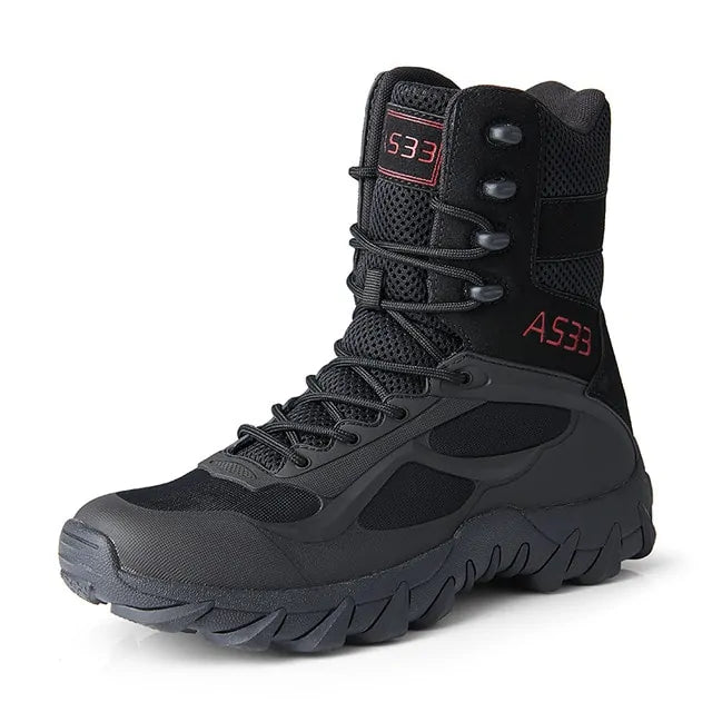Botas de Combate en el Desierto para Hombre - Calzado Robusto y Confiable