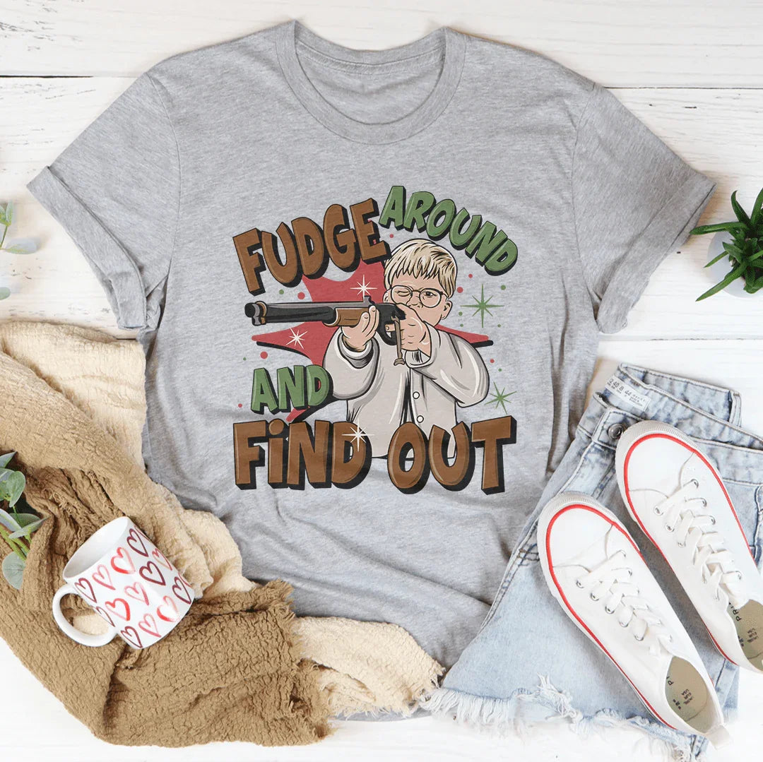 Fudge Around y descubre la camiseta