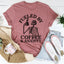 T-shirt Alimenté Par Le Café & L'Anxiété