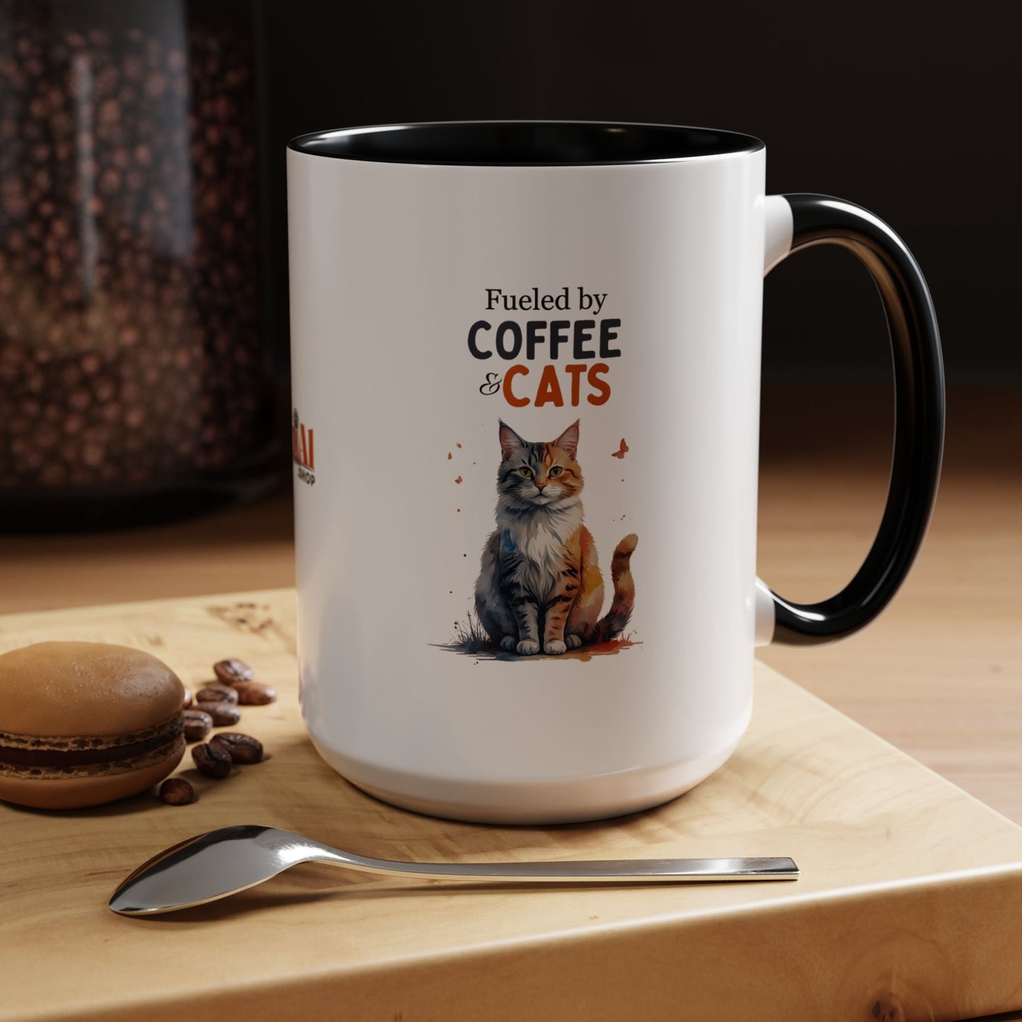 Coffee & Cats Enthusiast Mug: A Purrfect Blend - Korvel