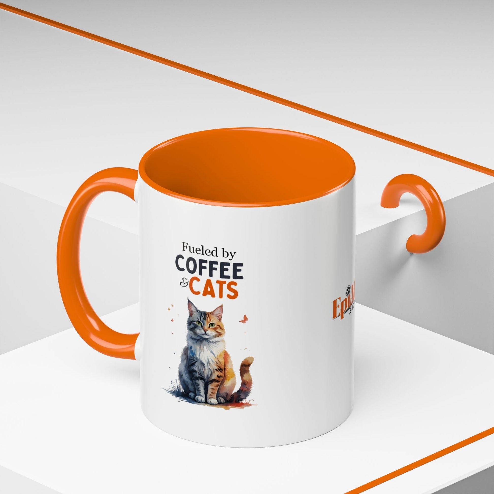 Coffee & Cats Enthusiast Mug: A Purrfect Blend - Korvel
