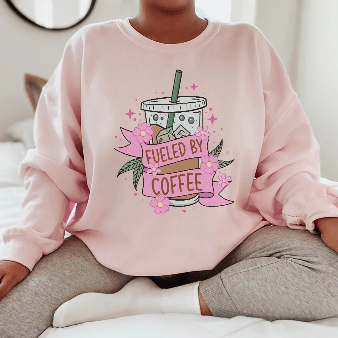 Sudadera "Impulsada por el café"