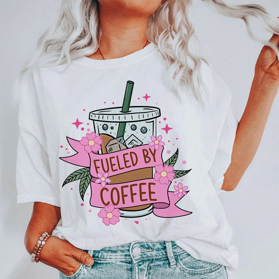 Fueled By Coffee Statement Tee