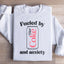 Sweatshirt Alimenté Par Diet Coke & Anxiété