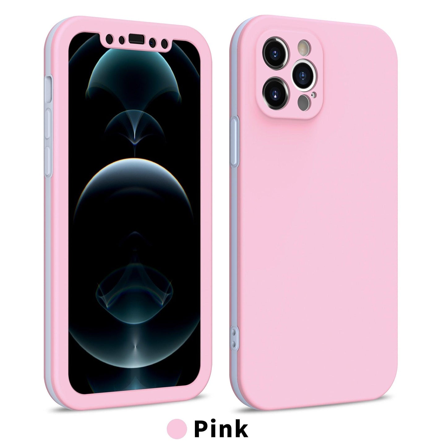 Premium Full Cover Protective Case for iPhone 12 Mini & More