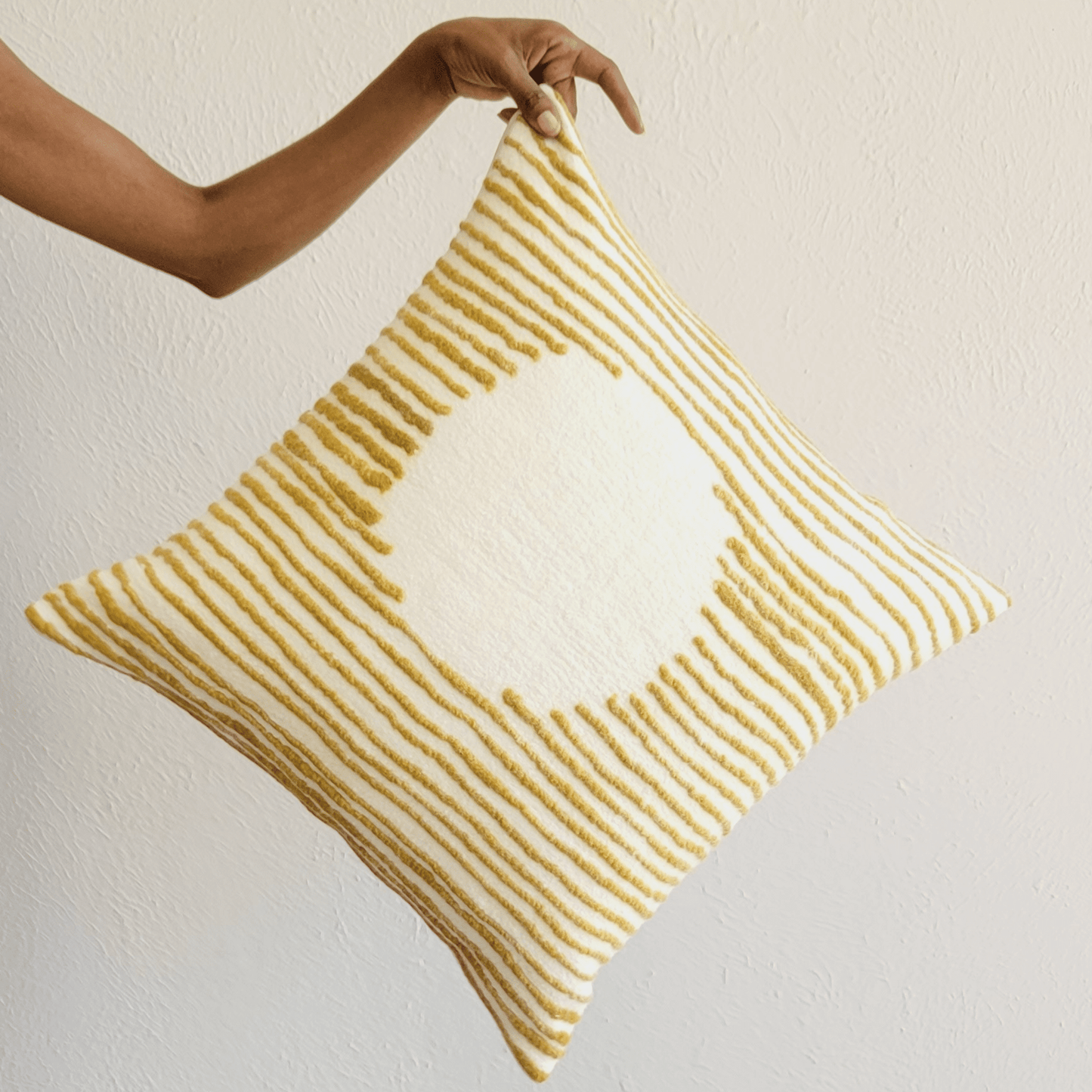 Full Moon Throw Pillow - Artisan Crafted Elegance