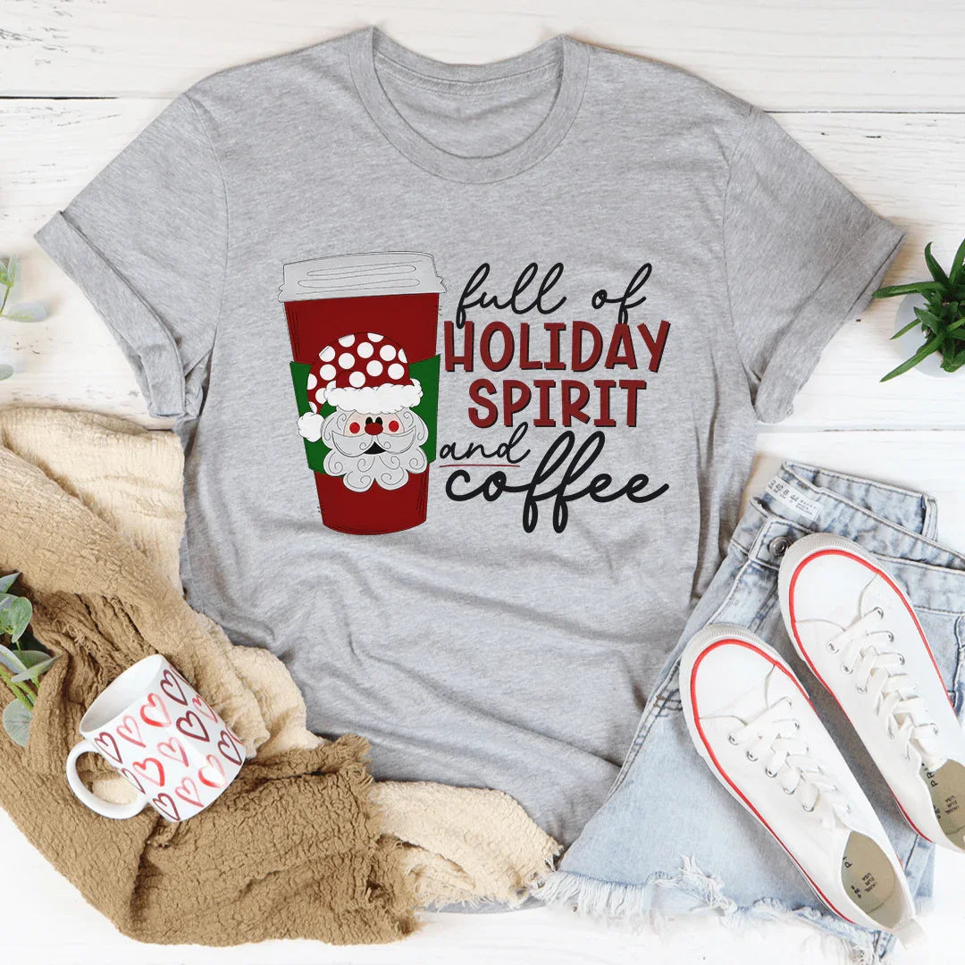 Holiday Spirit Coffee Tee