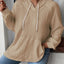Full Size Drawstring Long Sleeve Hoodie - Korvel