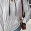 Full Size Drawstring Long Sleeve Hoodie - Korvel