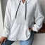 Full Size Drawstring Long Sleeve Hoodie - Korvel