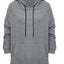 Full Size Drawstring Long Sleeve Hoodie - Korvel