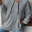 Full Size Drawstring Long Sleeve Hoodie - Korvel
