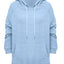 Full Size Drawstring Long Sleeve Hoodie - Korvel