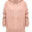 Full Size Drawstring Long Sleeve Hoodie - Korvel