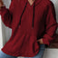 Full Size Drawstring Long Sleeve Hoodie - Korvel