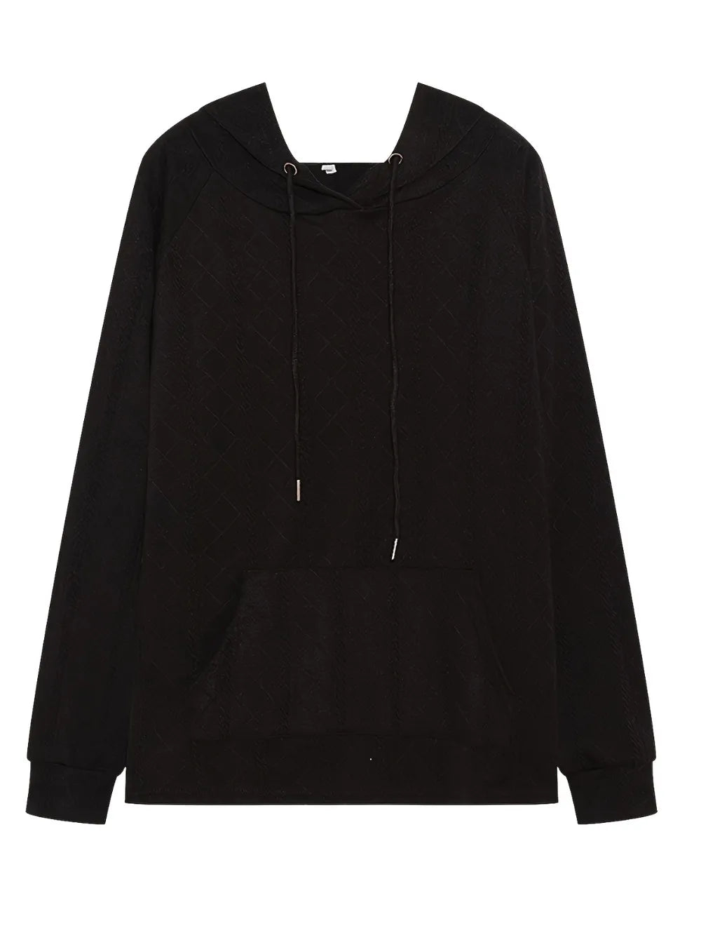 Full Size Drawstring Long Sleeve Hoodie - Korvel