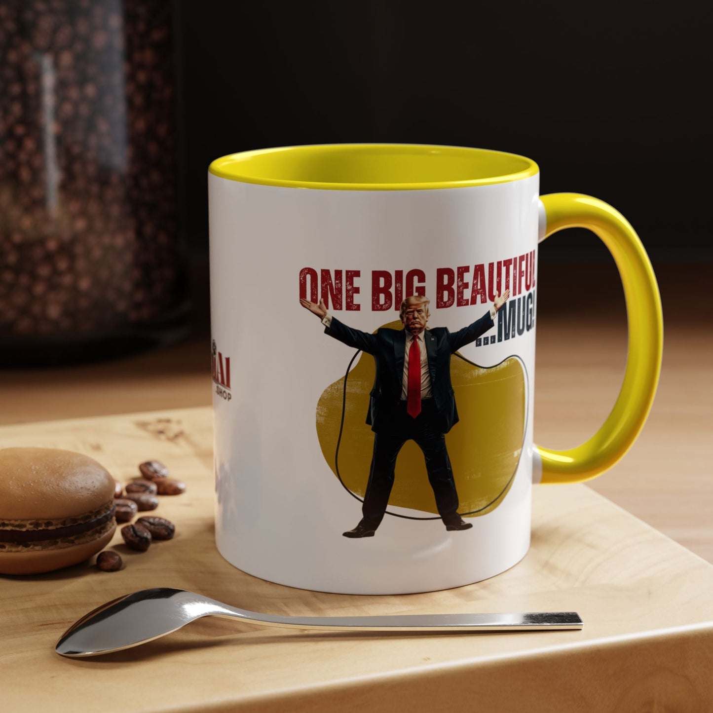 Divertida Gran Hermosa Taza de Café